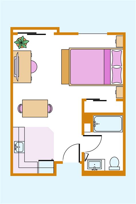 3 Studio Apartment Layout Ideas You Should Steal From One Very Creative