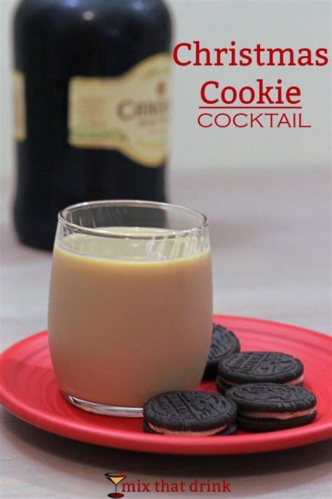 Drop cookie dough from a tablespoon onto the prepared cookie sheets. Christmas Cookie Cocktail | Recipe (With images) | Sweet ...