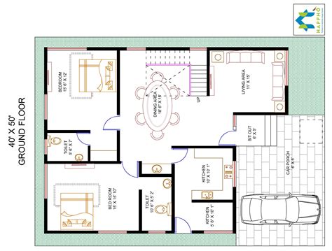 4bhk Floor Plan In 2000 Sq Ft Floorplansclick