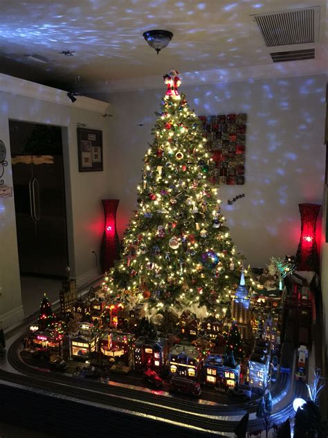 Check spelling or type a new query. My 2015 Christmas Train display. | Train around christmas tree, Christmas layouts, Christmas ...
