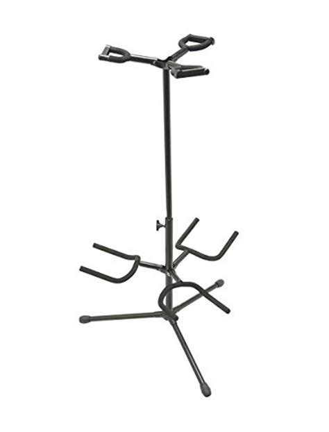 On Stage Gs7321bt Deluxe Folding Triple Guitar Stand Warehousesoverstock