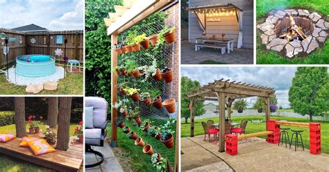 48 Best Diy Backyard Ideas That Are So Easy To Copy In 2021 Backyard