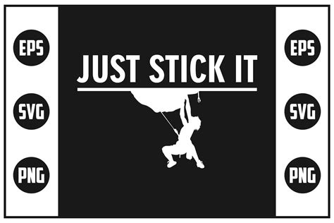 just stick it graphic by the design factory · creative fabrica