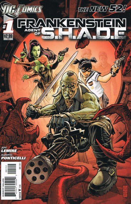 Frankenstein Agent Of Shade 0 Dc Comics