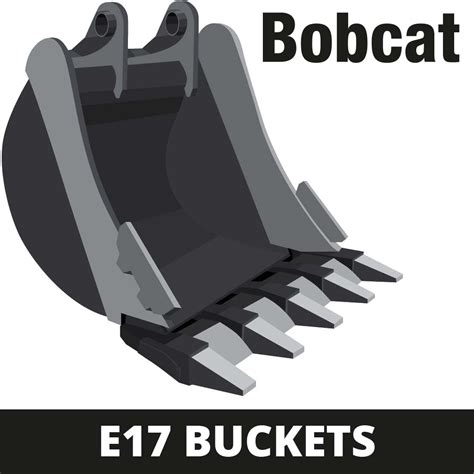 Bobcat E17 Digger Buckets Northern Breakers Ltd