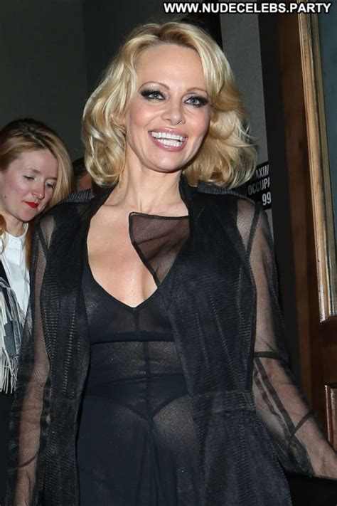 Pamela Anderson Los Angeles Celebrity Beautiful Babe Posing Hot