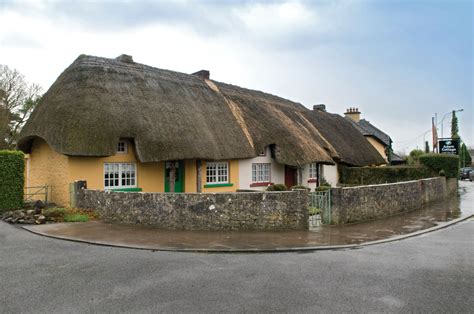 The Quaint Village Of Adare Is Situated In The Rolling Countryside Of