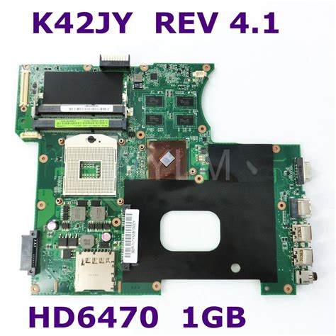K42jy Hd 6470m 1gb Mainboard For Asus X42j A42j Laptop Motherboard Rev4