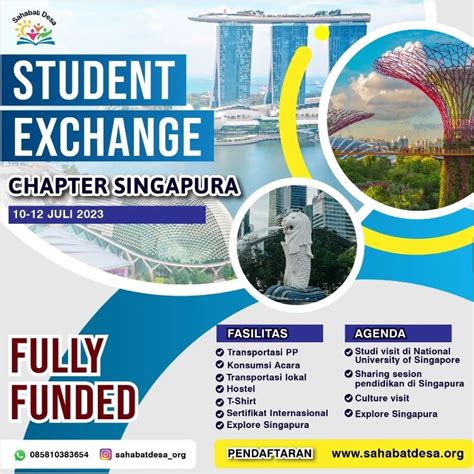 Fully Funded Yuk Ajak Bestimu Ikutan Program Pertukaran Pelajar Ke Singapura Madingmu