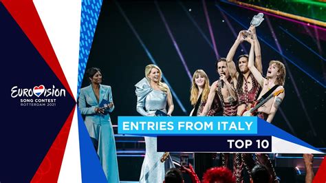 But that's still no excuse for italy's duff leppard. TOP 10: Entries from Italy 🇮🇹 - Eurovision Song Contest 2021 - YouTube