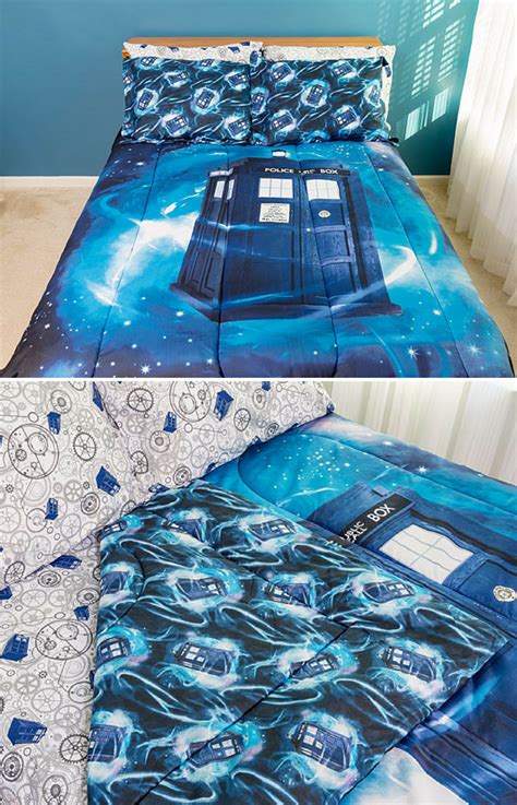 Home Decor Bedding And Blankets Doctor Who Gallifrey Bedding Set
