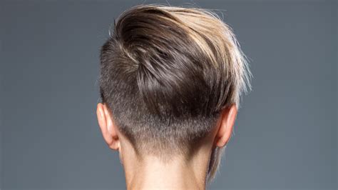 Undercut Hairstyle Back View