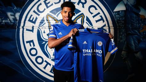 Leicester city the champions collecting the league 1 trophy against scunthorpe. Wesley Fofana Signs For Leicester City From Saint-Étienne