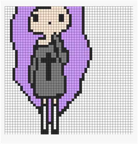 Kawaii Pixel Art Grid Anime Unikatowe Personalizowane I Ręcznie