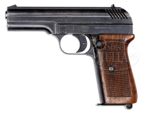 Extraordinary Nickl Design Mauser M191622 Prototype Pistol 9mm Nickl