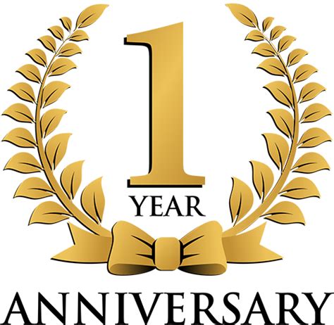 One Year Anniversary Png Transparent One Year Anniversarypng Images
