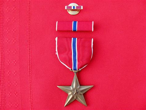 Engraved Bronze Star Question