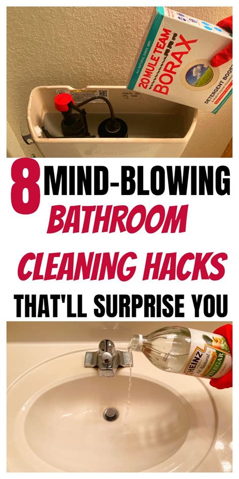 Borax Cleaning Easy Cleaning Hacks Diy Home Cleaning Bathroom