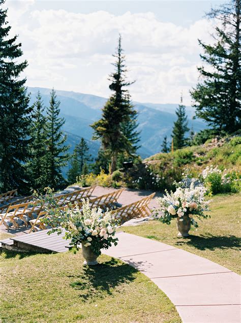 This Couple Tied The Knot On A Magnificent Mountaintop In Aspen