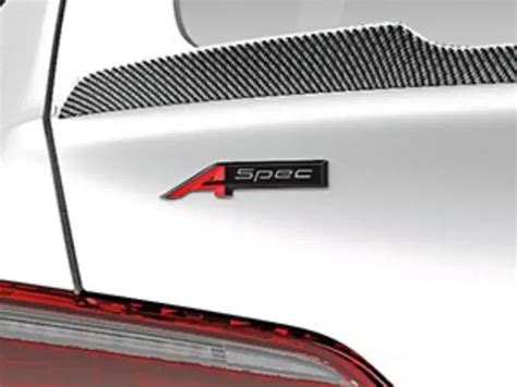 2023 2024 Acura Integra Emblems Gloss Black A Spec 08f20 3s5 200b