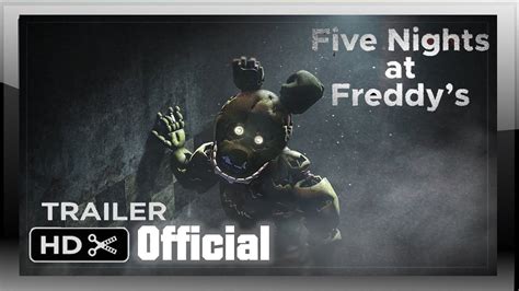 Five Night S At Freddy S Offical Teaser Trailer Fnaf Movie Youtube
