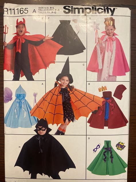 Halloween Costume Sewing Patterns Etsy Canada