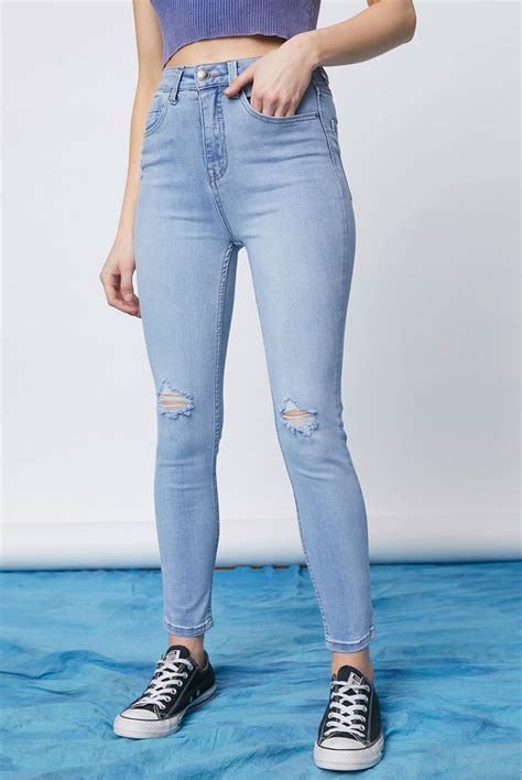 Americanino Jeans Skinny Tiro Bajo Mujer