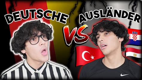 Deutsche Vs Ausländer 😳😂 Mohi 07 Youtube