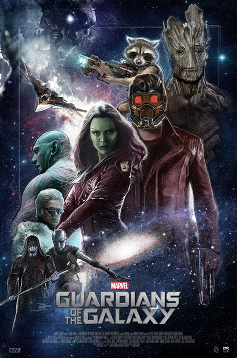 Guardians Of The Galaxy Movie Poster Official