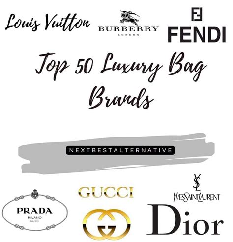 Top 50 Luxury Bag Brands 2024 The Ultimate List For Fashion