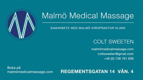 Malmö Medical Massage Malmö Davidhall Bokadirekt