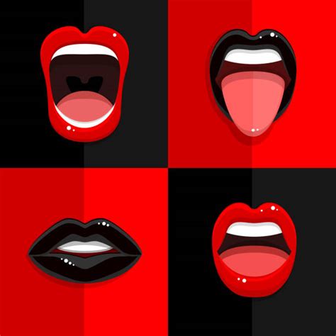 Singing Mouth Illustrations Royalty Free Vector Graphics And Clip Art