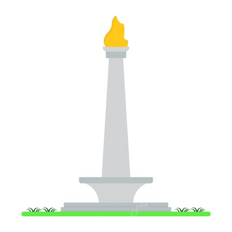 Monas Tower Monas Jakarta Monument Png And Vector With Transparent