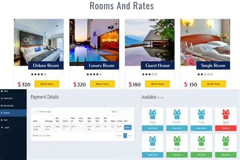 Hotel Management System In Php With Full Source Code