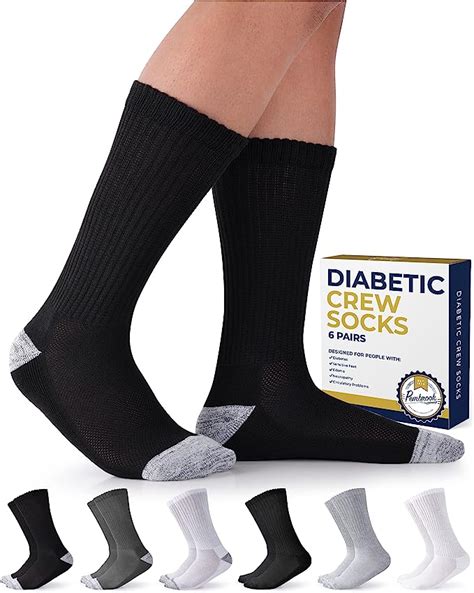 Pembrook Diabetic Socks For Men And Women Non Binding Socks Women