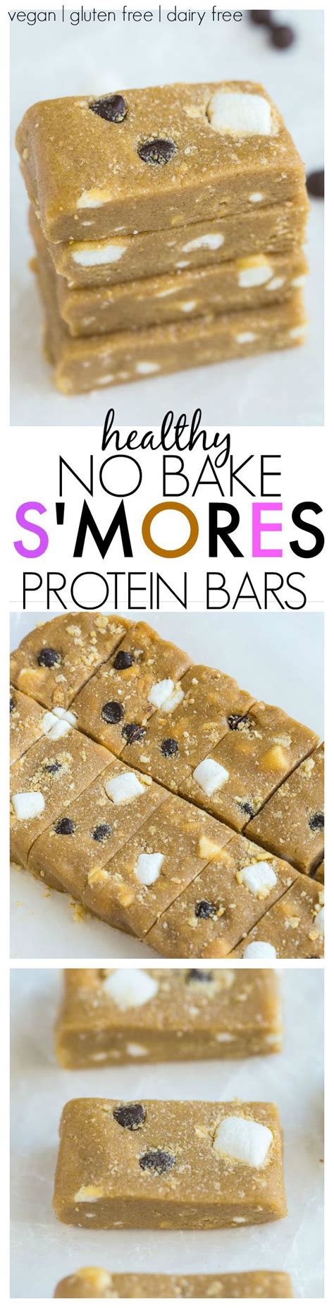 With hundreds of positive reviews from bakers around. No Bake S'mores Protein Bars which are the perfect snack ...