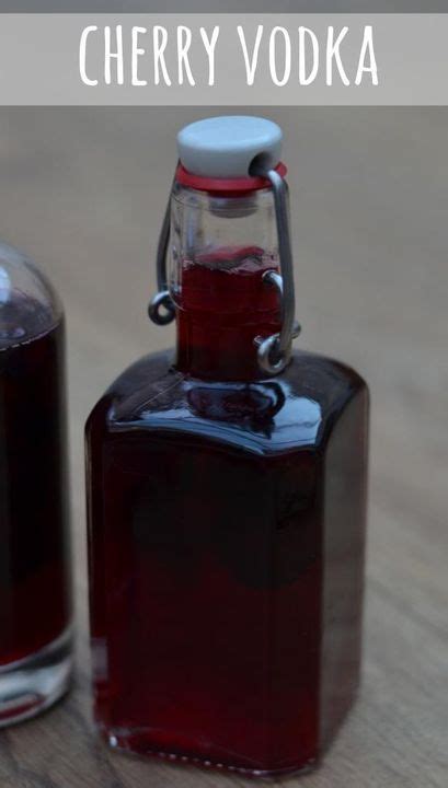 The new flavors will be available nationally in april. Cherry Vodka | Cherry vodka, Homemade drinks, Liquor recipes