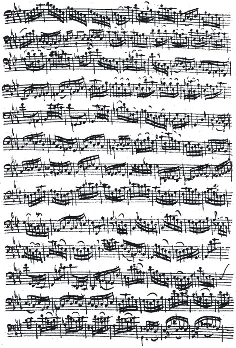 Bach Js Cello Suite 5 In C Min Manuscript