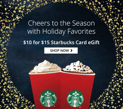 While there are limited gift card options, you can redeem your points for starbucks gift cards or at the microsoft store. Groupon: $15 Starbucks e-gift card for $10 (go now!) - Shopportunist