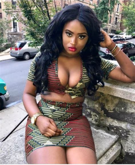 OH LA LA African Slay Queen Sets Internet On Fire With Her Sexy B Bs Baring Native Outft
