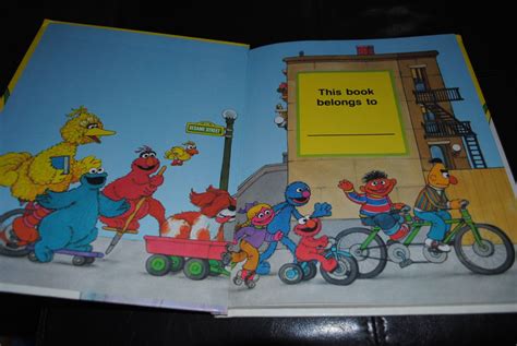 On My Way With Sesame Street Book Colors Shapes Oscar The Grouch Hc