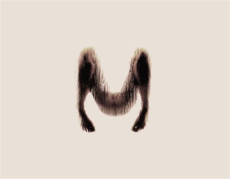 Naked Silhouette Alphabet By Anastasia Mastrakouli