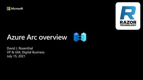 Azure Arc Overview From Microsoft Ppt