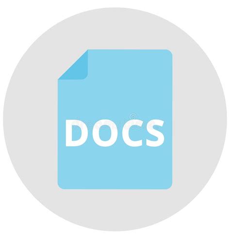 Sky Docs Vector Icon That Can Be Easily Edit Or Modified Stock Vector