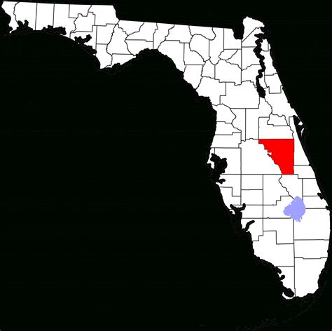Map Of Osceola County Florida Printable Maps