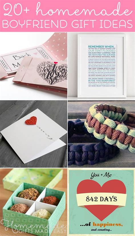 Make it as romantic as possible. Best Homemade Boyfriend Gift Ideas - Romantic, Cute, and ...