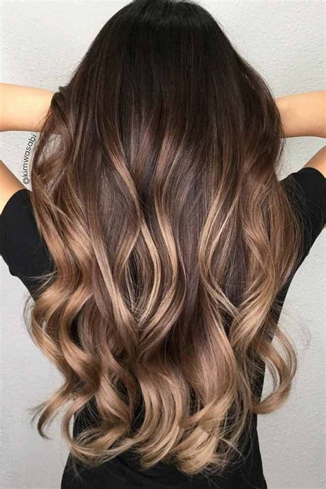 There are different colors of hair: 43 Hair Color Ideas For Brunettes | Brunette hair with ...