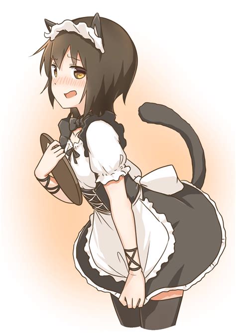 Catgirl Maid Yui Yuru Yuri Awwnime Cat Girl Anime Maid