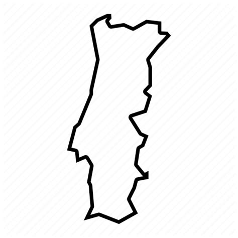 328px mapa de portugal distritos plain2. Country, europe, european, lisbon, map, portugal icon