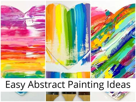 Easy Abstract Art Painting Techniques For Beginners